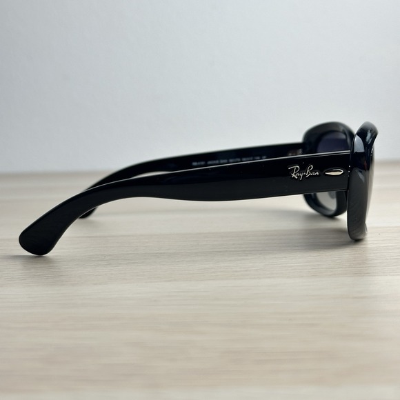Ray-Ban Jackie Ohh RB4101 Women's Sunglasses Black Gradient Polarized 58mm - Picture 2 of 7